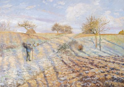 Weißer Frost, 1873 von Camille Jacob Pissarro